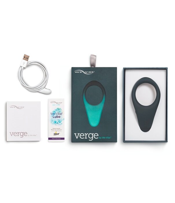 * WE VIBE Silky Verge vibrerende cockring van We-Vibe met ergonomische stimulatiestuk.timulatie