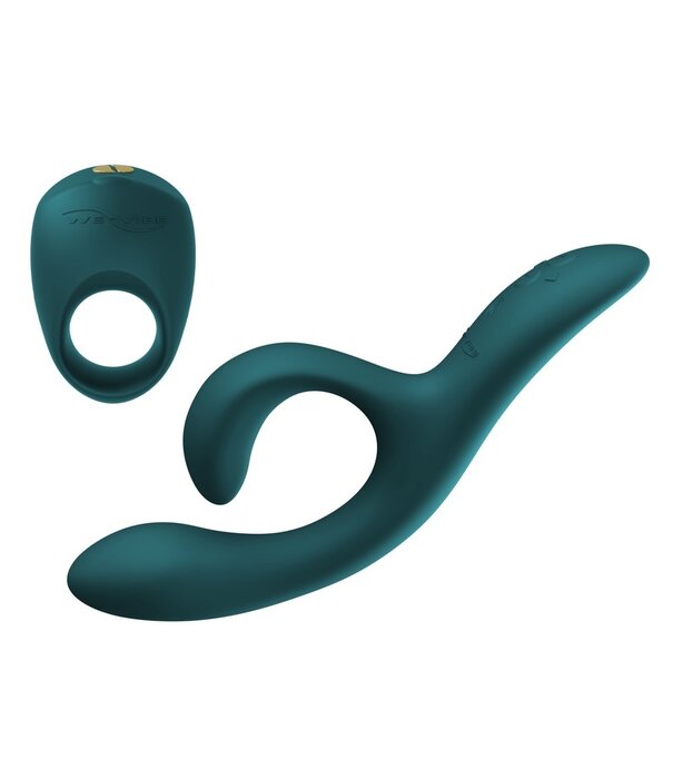 * WE VIBE Date night All-round verwenset met 2 waterproof vibro-toy bestsellers voor plezierig single en koppel spel