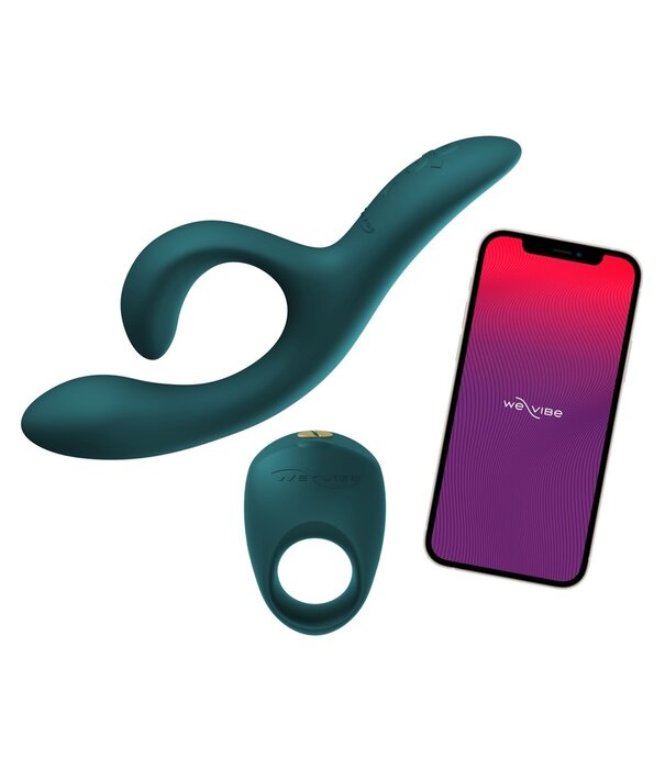 * WE VIBE Date night All-round verwenset met 2 waterproof vibro-toy bestsellers voor plezierig single en koppel spel