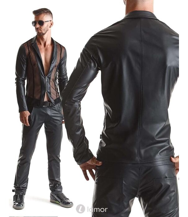 * RFP Heren Jack met wetlook mouwen van het merk RFP