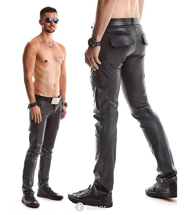 * RFP Matte wetlook heren broek, Matteo van het merk RFP