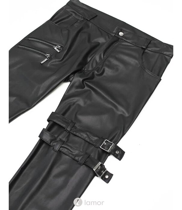 * RFP Matte wetlook heren broek, Tommaso van het merk RFP