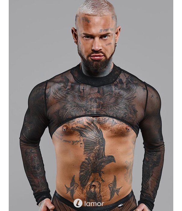 * RFP Croptop van fijne mesh, van het merk RFP