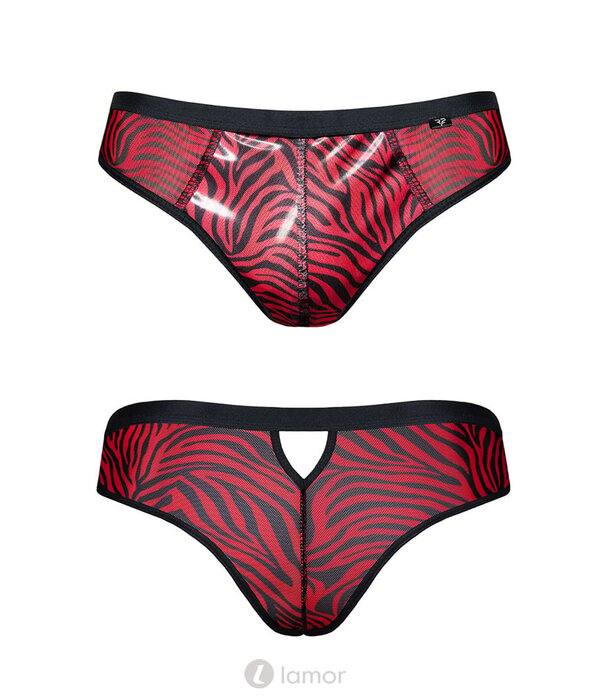 * RFP Rood/Zwarte Braziliaanse heren slip van het merk RFP