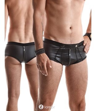 Matte wetlook heren Short, Anselmo001