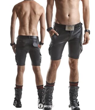 Matte wetlook heren Short,Lorenzo001