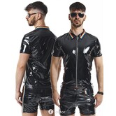 PVC heren Polo met rits van het merk RFP