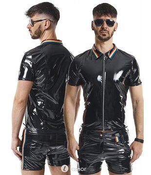 PVC heren Polo met rits, Remigio