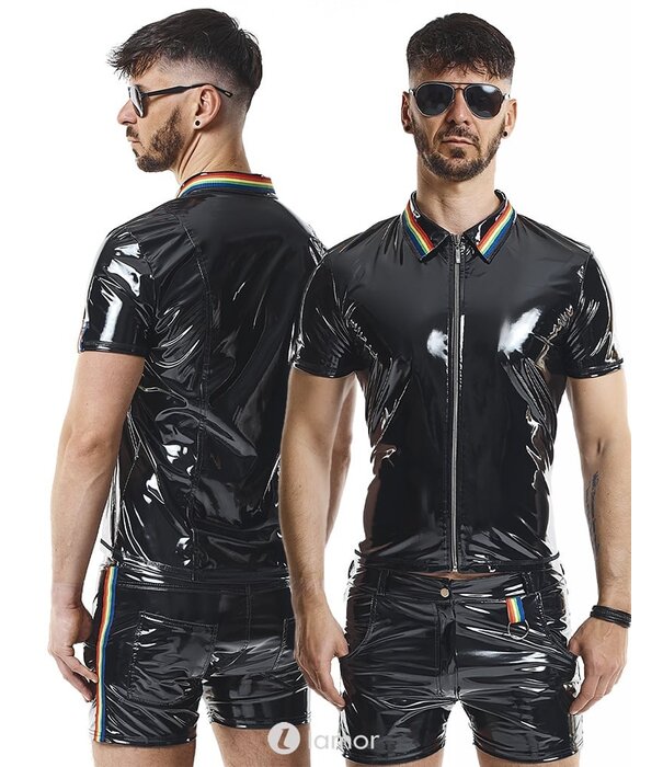 * RFP PVC heren Polo met rits van het merk RFP