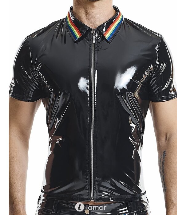 * RFP PVC heren Polo met rits van het merk RFP