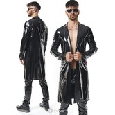 Half Lange heren lak mantel van het merk RFP