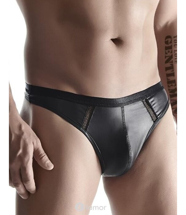 * RFP String, gemaakt  uit een rekbaar , mat wetlook Materiaal. Brede elastische band. Met Big Boss Effect