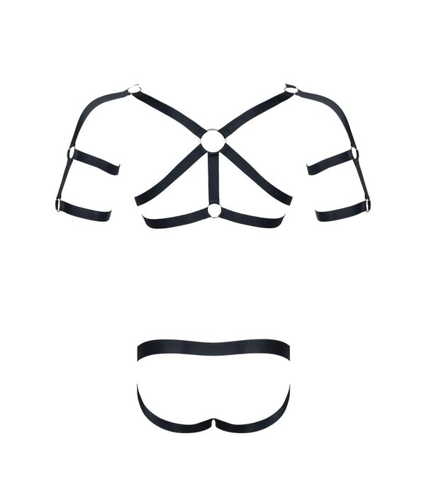 * RFP 2 delige Harnas Set  gemaakt van elastische banden.