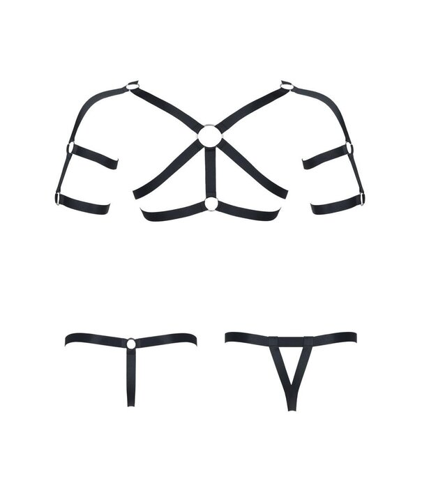 * RFP 3-delige Harnas Set  gemaakt van elastische banden.