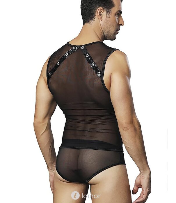 * SARESIA 2-delige Heren set van tule met lak van het merk Saresia