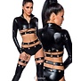 Kinky wetlook set van het merk Saresia