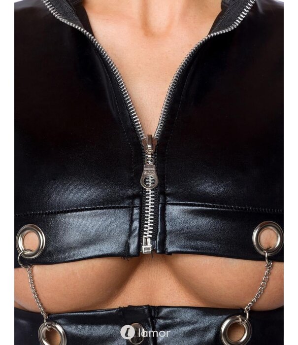 * SARESIA Kinky wetlook set van het merk Saresia