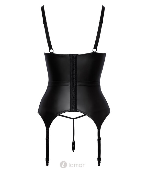 * COTTELLI BONDAGE Matlook korset met afneembare parelkettingen in het decolletÃ¢Ë†Å¡Ã‚Â© en kruis