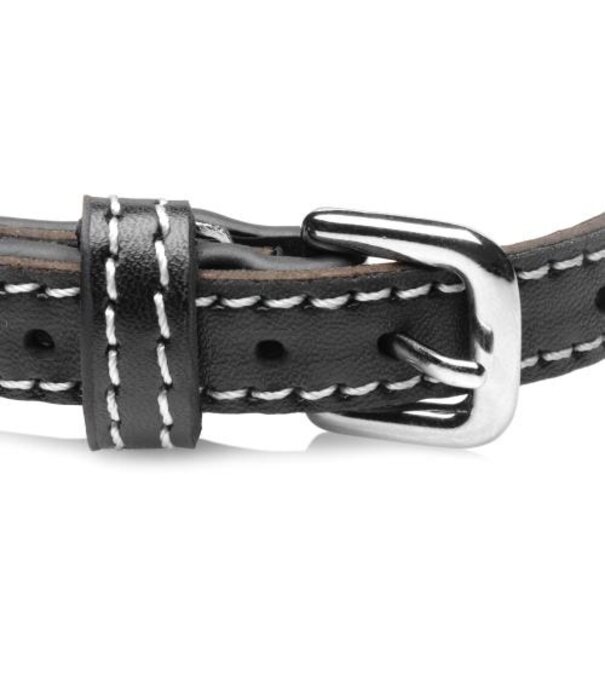 Diamanten Choker Met O-Ring - Zwart