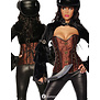 Korset dat gecombineerd kan worden met steampunk of Piraten kostuum