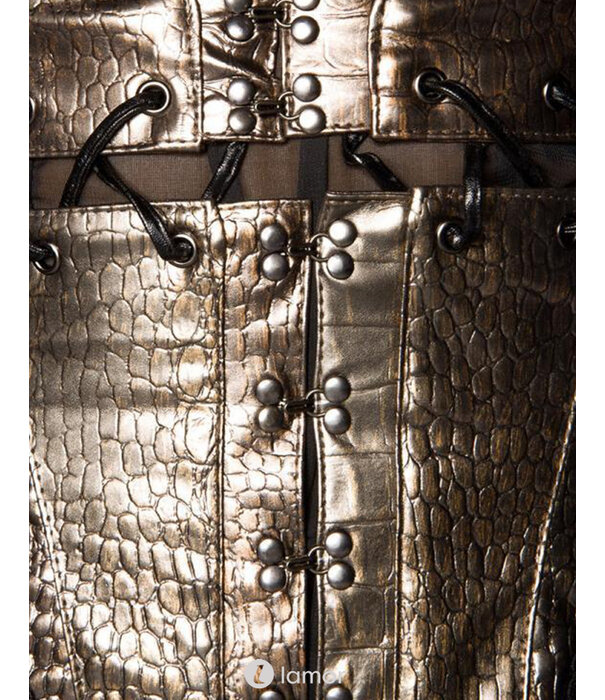 Korset dat gecombineerd kan worden met steampunk of Piraten kostuum