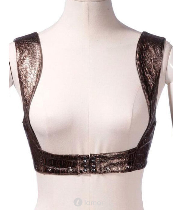 Korset dat gecombineerd kan worden met steampunk of Piraten kostuum