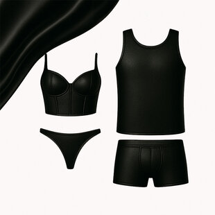 Leder(look) Lingerie