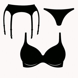 Grote maten Beha's, Jarretels & Strings