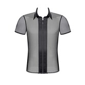 Herren Polo-Shirt RMUgo001 zwart - S