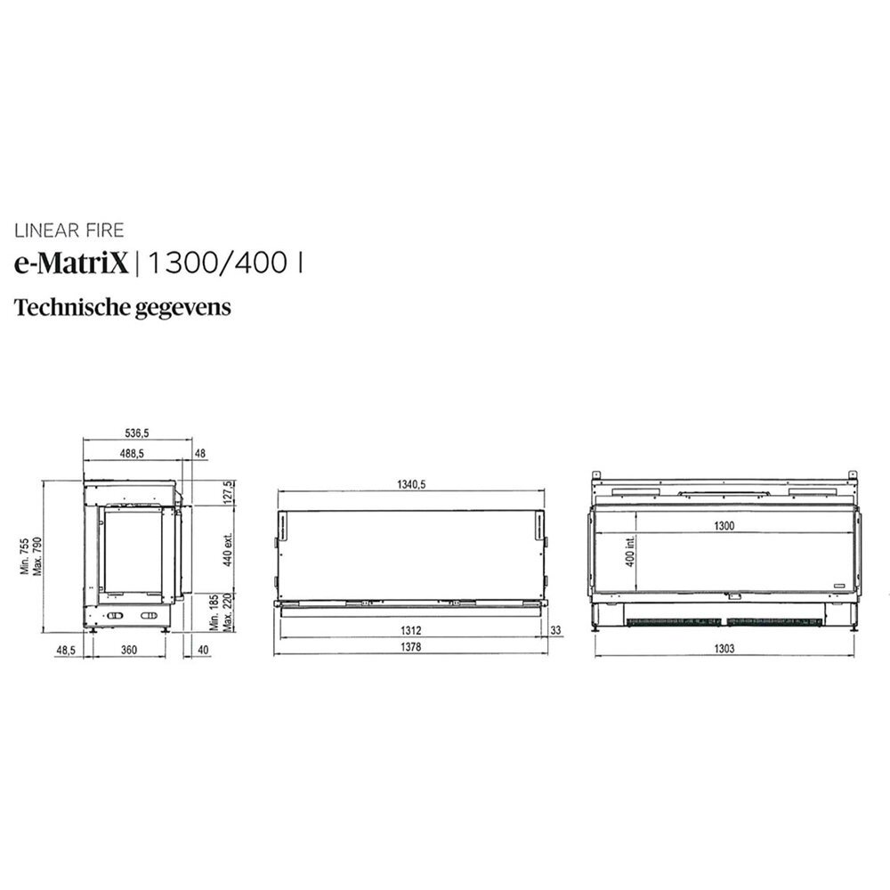 Faber Faber e-MatriX 1300/400 I Front Faber Faber e-MatriX 1300/400 I Front