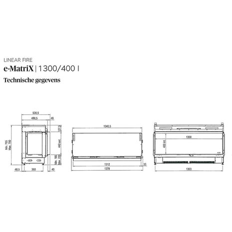 Faber Faber e-MatriX 1300/400 I Front Faber Faber e-MatriX 1300/400 I Front