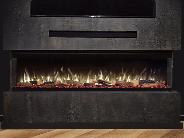 Valerio Fire Valerio Fire Premium 3-zijdige elektrische haard 72 inch - 182cm