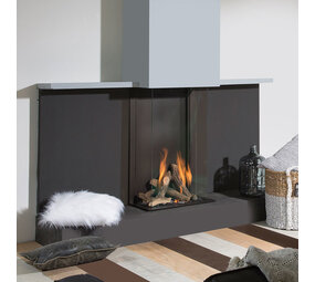Wanders Fires & Stoves Wanders Lenga 500 driezijdige gashaard Wanders Fires & Stoves Wanders Lenga 500 driezijdige gashaard