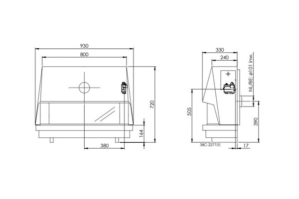 Dru DRU Bremen vrijstaande gaskachel