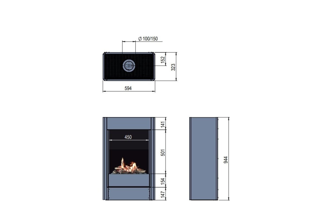 Faber Faber Farum gaskachel