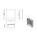 Xaralyn Xaralyn inbouw unit L bio-ethanol haard Xaralyn Xaralyn inbouw unit L bio-ethanol haard