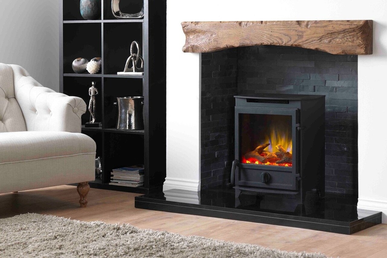 Charlton & Jenrick Charlton & Jenrick Fireline FP elektrische kachel rechthoekige deur