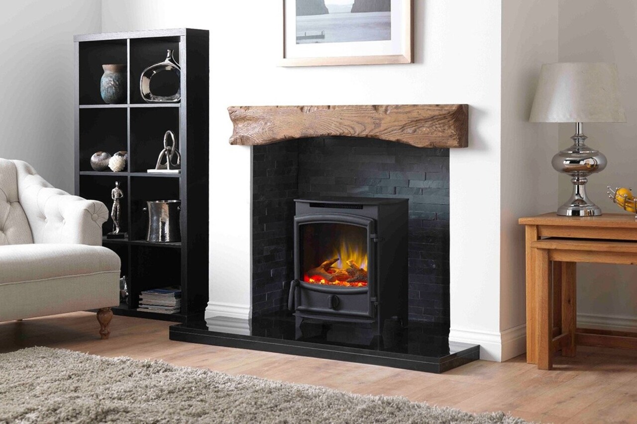 Charlton & Jenrick Charlton & Jenrick Fireline FX elektrische kachel getoogde deur