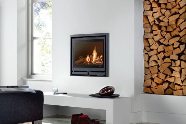 Wanders Fires & Stoves Wanders Square 60 Front inzet gas Wanders Fires & Stoves Wanders Square 60 Front inzet gas