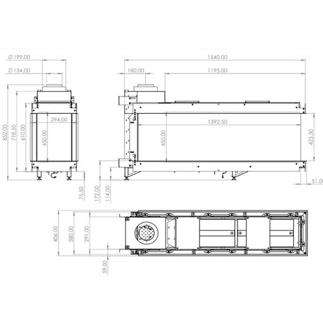 Element4 Element4 Summum 140 Roomdivider