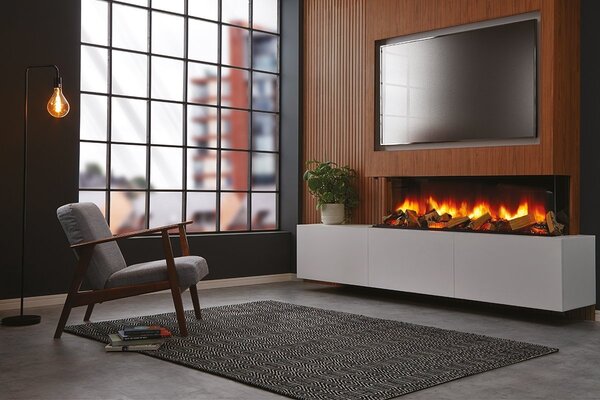 Charlton & Jenrick Charlton & Jenrick Polaris 1600mm Elektrische Haard 3/S