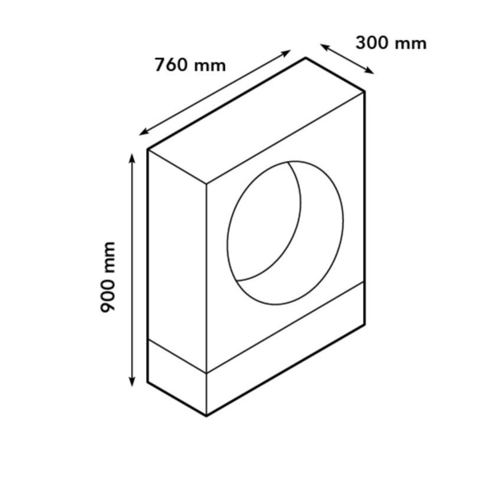 Xaralyn Xaralyn Milano vrijstaande doorkijkhaard