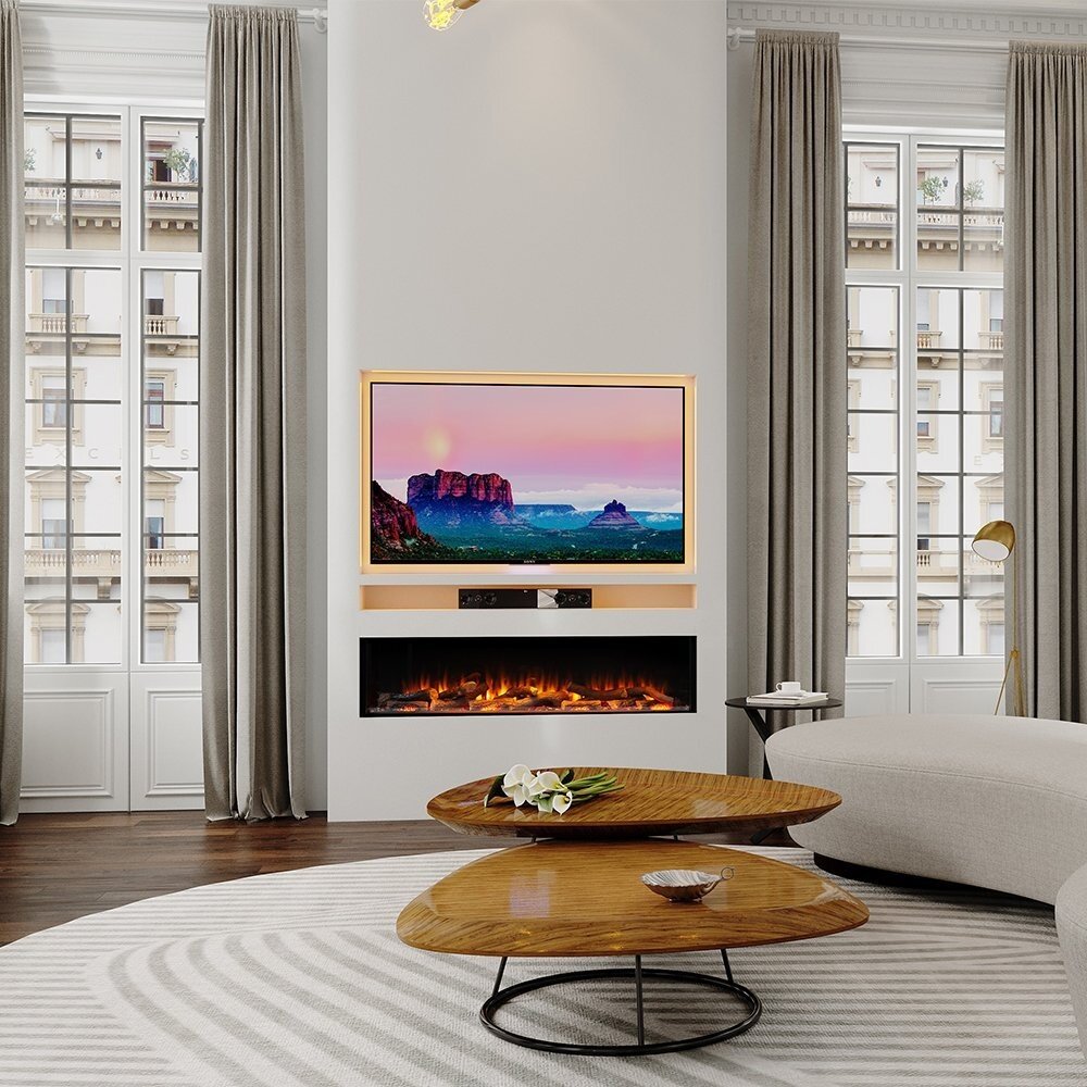 Charlton & Jenrick Charlton & Jenrick 4D Ecoflame i-1500e Deep Smart App Front