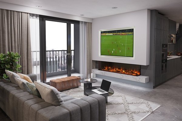 Charlton & Jenrick Charlton & Jenrick 4D Ecoflame i-1500e Deep Smart App 3/S