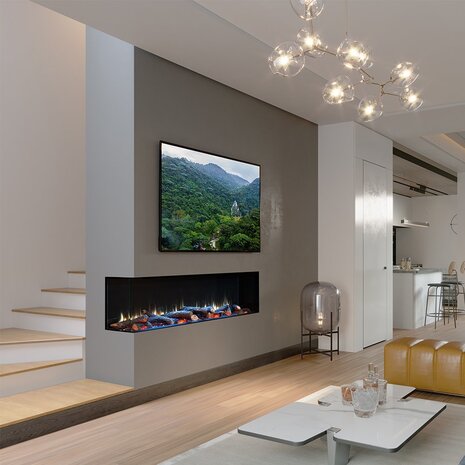 Charlton & Jenrick Charlton & Jenrick 4D Ecoflame i-1800e Deep Smart App Corner