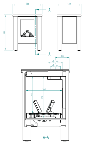 Element4 Element4 Kudos gaskachel