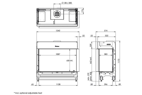 Faber Faber Matrix Hybrid 1050/650 II Hoek