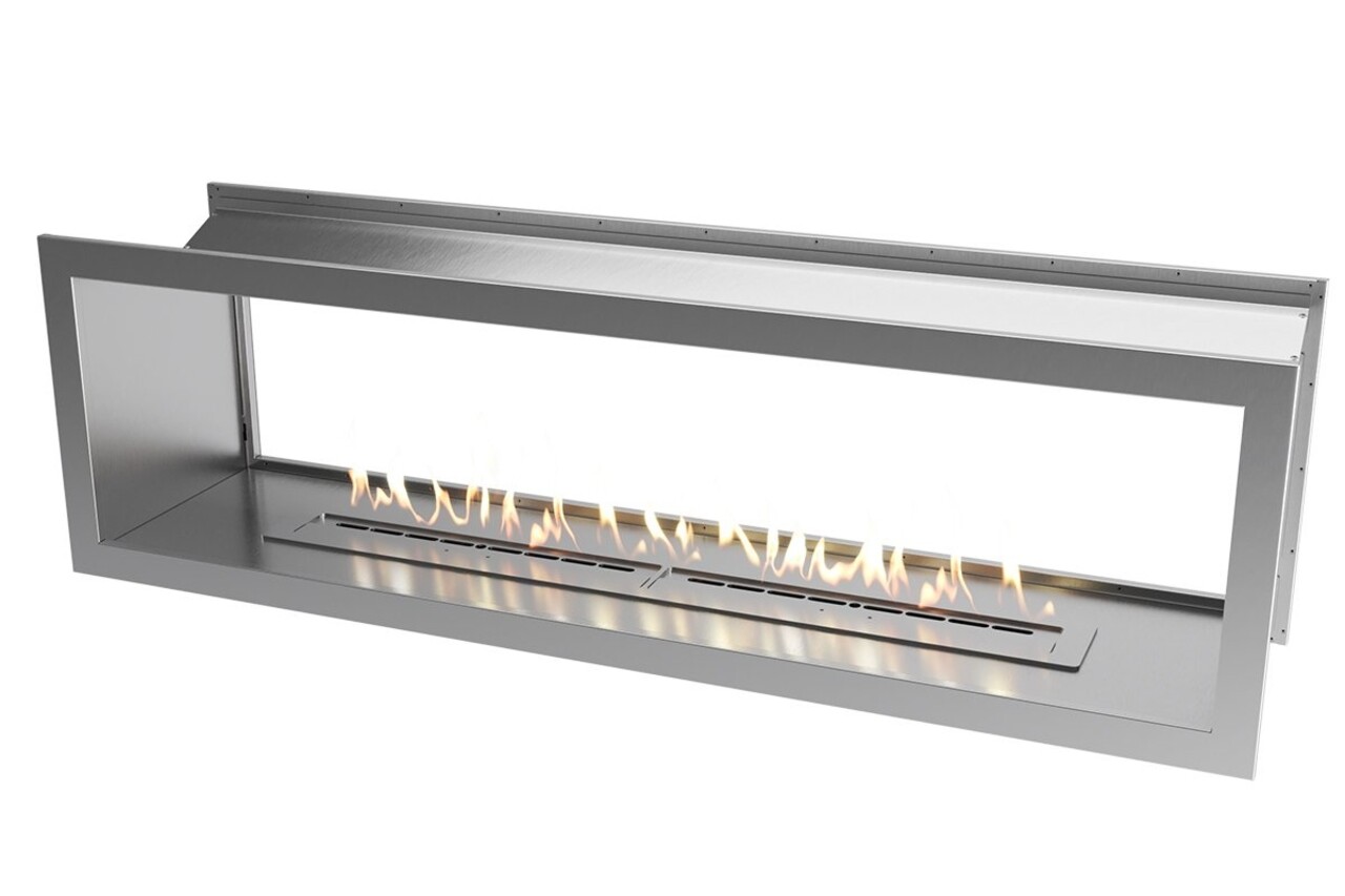 Icon Fires Icon Fires Double Sided Slimline Firebox 2000 met Slimline 1400 Brander Icon Fires Icon Fires Double Sided Slimline Firebox 2000 met Slimline 1400 Brander