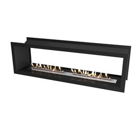 Icon Fires Icon Fires Double Sided Slimline Firebox 2000 met 2x Slimline 800 Brander Icon Fires Icon Fires Double Sided Slimline Firebox 2000 met 2x Slimline 800 Brander