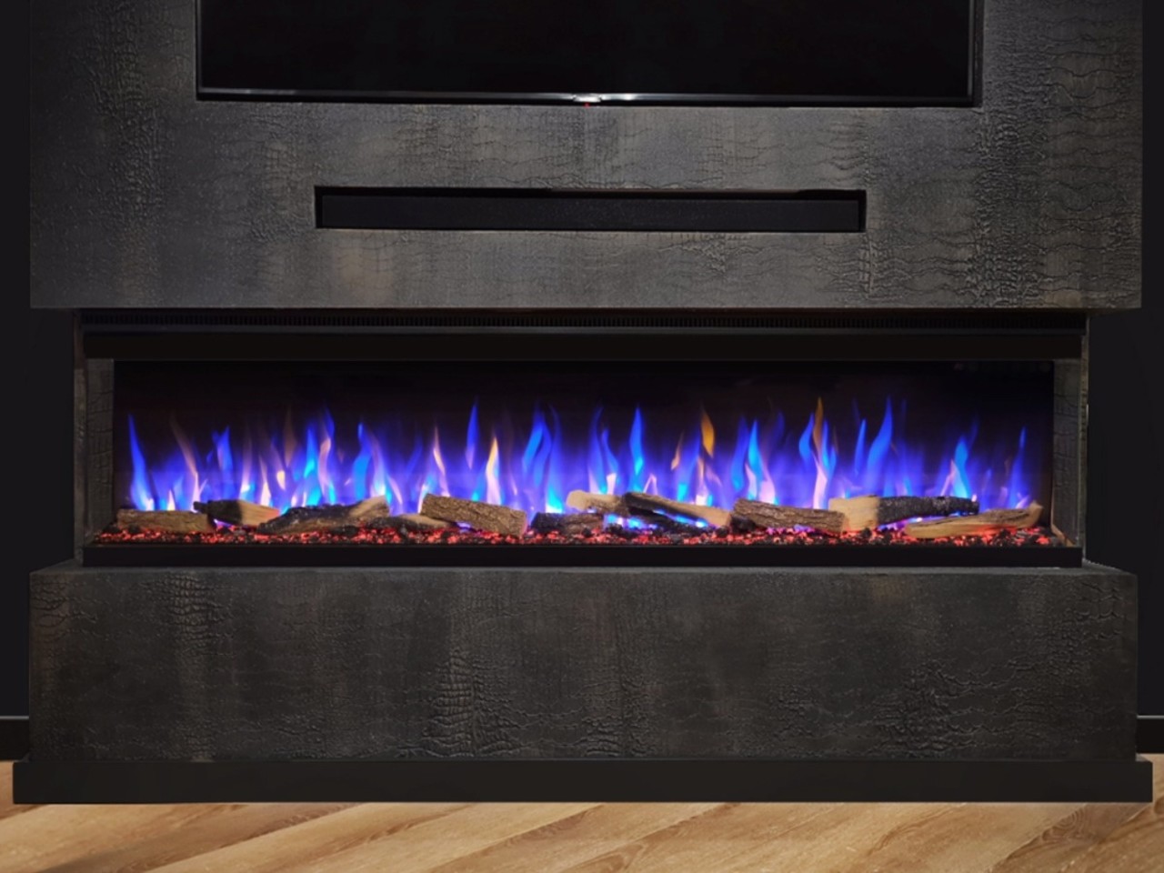 Valerio Fire Valerio Fire Premium 3-zijdige elektrische haard 36inch - 91cm
